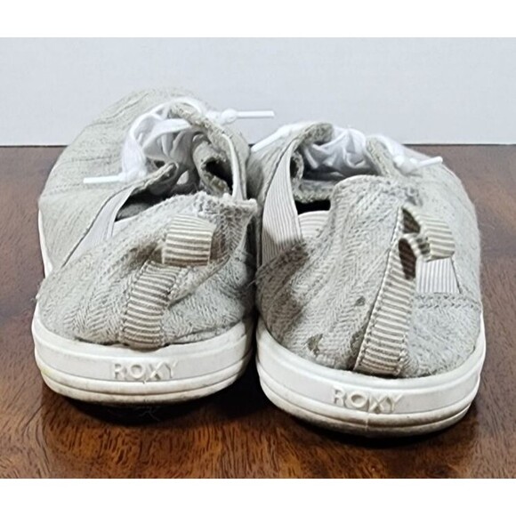 Roxy Libbie Low Top Grey Women's Size 11 - Picture 3 of 10